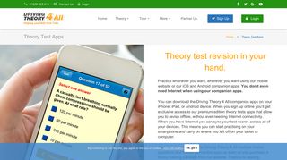Theory Test Apps | Driving Theory 4 All