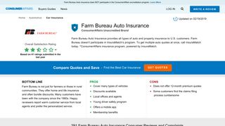 Top 288 Reviews and Complaints about Farm Bureau Auto Insurance