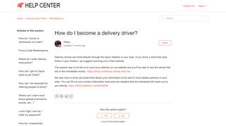 How do I become a delivery driver? – Drizly