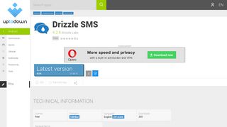 Drizzle SMS 4.2.6 for Android - Download