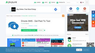 Drizzle SMS - Get Paid To Text for Android - APK Download