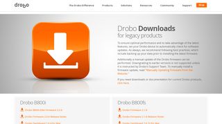 Downloads - Drobo