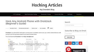 Hack Any Android Phone with DroidJack (Beginner's Guide)