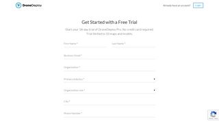 Try It Free - Sign Up | DroneDeploy