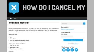 How do I cancel my Droolplay - HowDoICancelMy.com