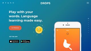 Drops | Play with your Words | Available for 31+ Languages