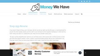 Drop App Review - Money We Have