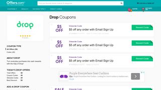Drop Coupons & Promo Codes 2019: $5 off