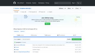 GitHub - dropbox/dropbox-sdk-obj-c: Official Objective-C SDK for the ...