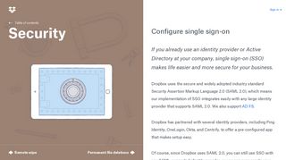 Configure single sign-on - Admin user guide - Dropbox