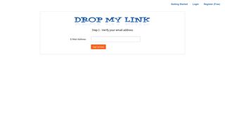 Register (Free) - Drop My Link - Find SEO Footprints To Create ...
