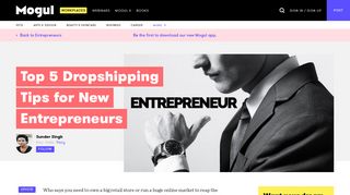 Top 5 Dropshipping Tips for New Entrepreneurs - Mogul