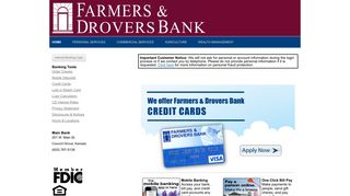 Farmers & Drovers Bank