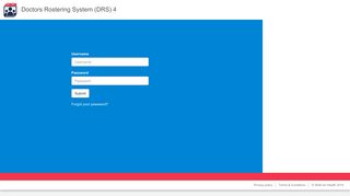 Doctors Rostering System (DRS)