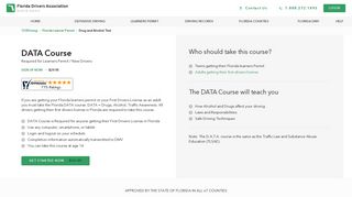 Drug Alcohol Test - DATA Course for Florida Learner Permit