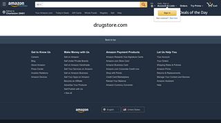Amazon.com: drugstore.com: Stores