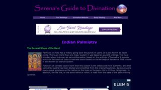 Serena's Guide to Vedic Palmistry, Indian Palmistry. - Serena Powers