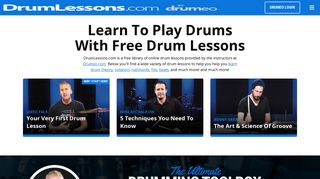 Online Drum Lessons - Free Drum Courses by Drumeo