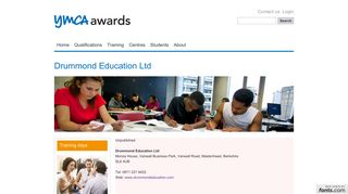 Drummond Education Ltd | YMCA Awards
