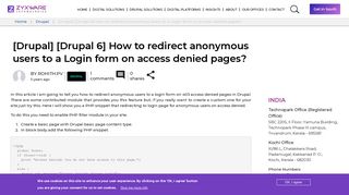 How to redirect anonymous users to a Login form on access denied ...