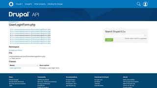8.2.x core/modules/user/src/Form/UserLoginForm.php - Drupal API