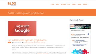 Add Drupal 8 login with google button | A Sophisticated Blog