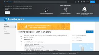 7 - Theming login page--user--login.tpl.php - Drupal Answers