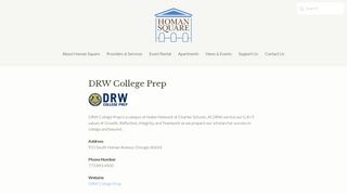Homan Square DRW College Prep