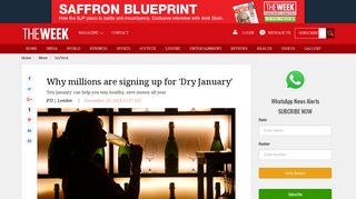 Why millions are signing up for 'Dry January' | Dry January | University ...