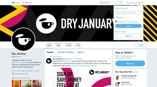 Dry January (@dryjanuary) | Twitter