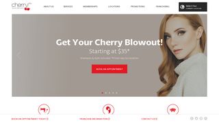 Cherry Blow Dry Bar Franchise | Blowout Salon