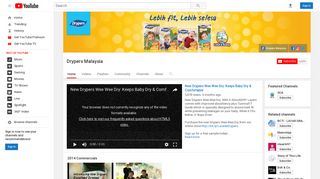 Drypers Malaysia - YouTube