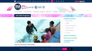 Join DSA | D Swim Academy (DSA) Malaysia | Babies, Children, Adult ...