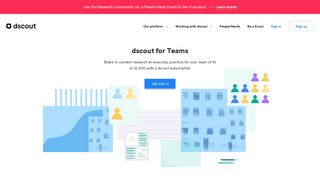 Equip your whole team for in-context research | dscout