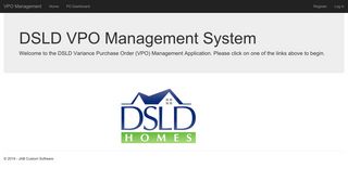 DSLD VPO Management System