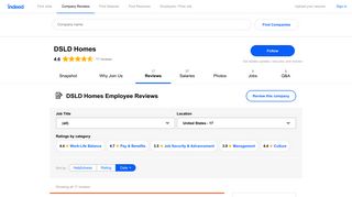 Working at DSLD Homes: Employee Reviews | Indeed.com