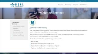 Console conferencing - DSNL