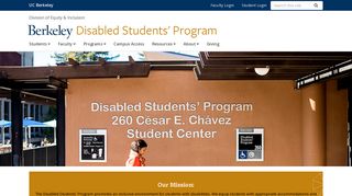 Home | Disabled Students' Program | Division of Equity & Inclusion