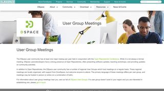 User Group Meetings - DSpace - DuraSpace