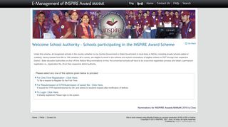 Welcome to INSPIRE - INSPIRE Awards (MANAK)