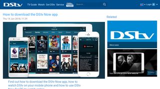 DStv Now App: How To Download, Register And Watch