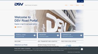 Portal login - DSV Portal | Global transport and logistics