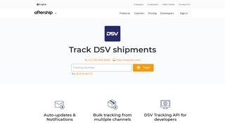 DSV Tracking - AfterShip