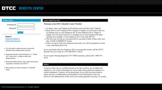 DTCC - Log In