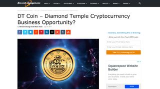 DT Coin Review - Diamond Temple Cryptocurrency Business ...