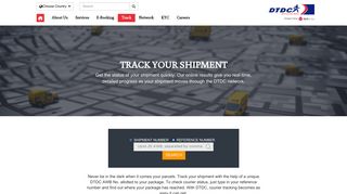 Track your shipment | DTDC Global