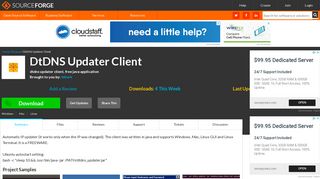 DtDNS Updater Client download | SourceForge.net