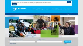 DTE Energy Careers Homepage