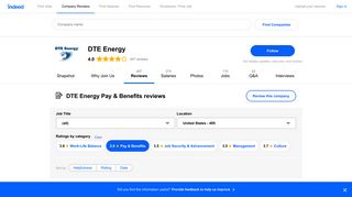Working at DTE Energy: 118 Reviews about Pay & Benefits | Indeed ...