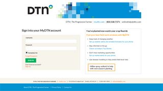 MyDTN Login | Protect - Produce - Sell - MyDTN